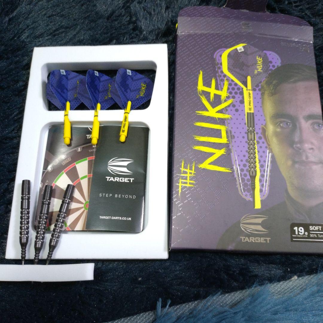 TARGET THE NUKE ダーツセット 19g、ルークリトラーモデル