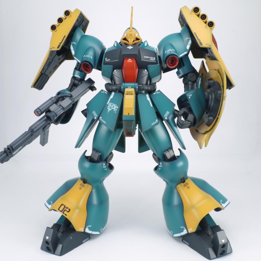 ガンプラ　HG ヤクト・ドーガ（ギュネイ機）　全塗装　完成品