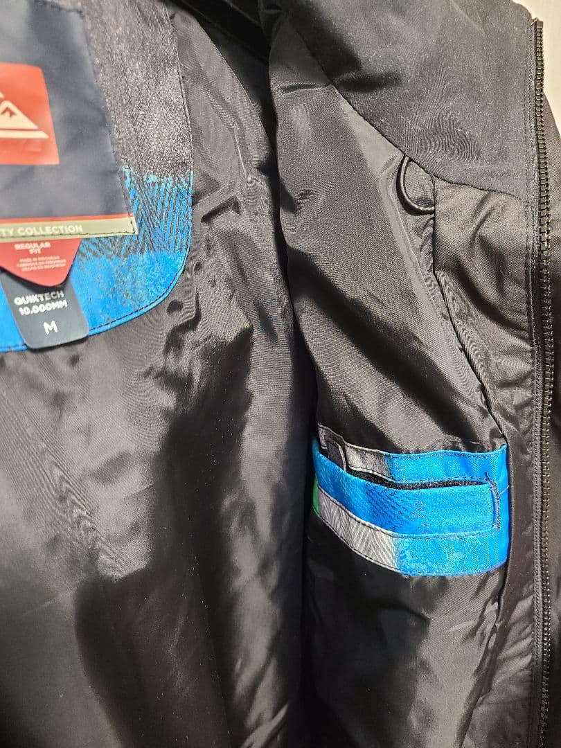 【上下セット】QUICKSILVER スノーボードウェアJK／PT