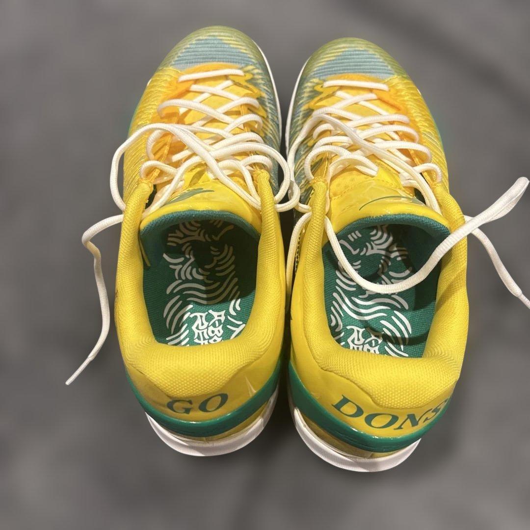 バスケットボールシューズ イエロー/グリーン