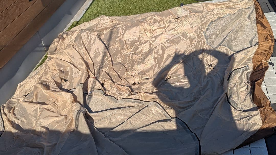 DOD カマボコテント3M（タン）