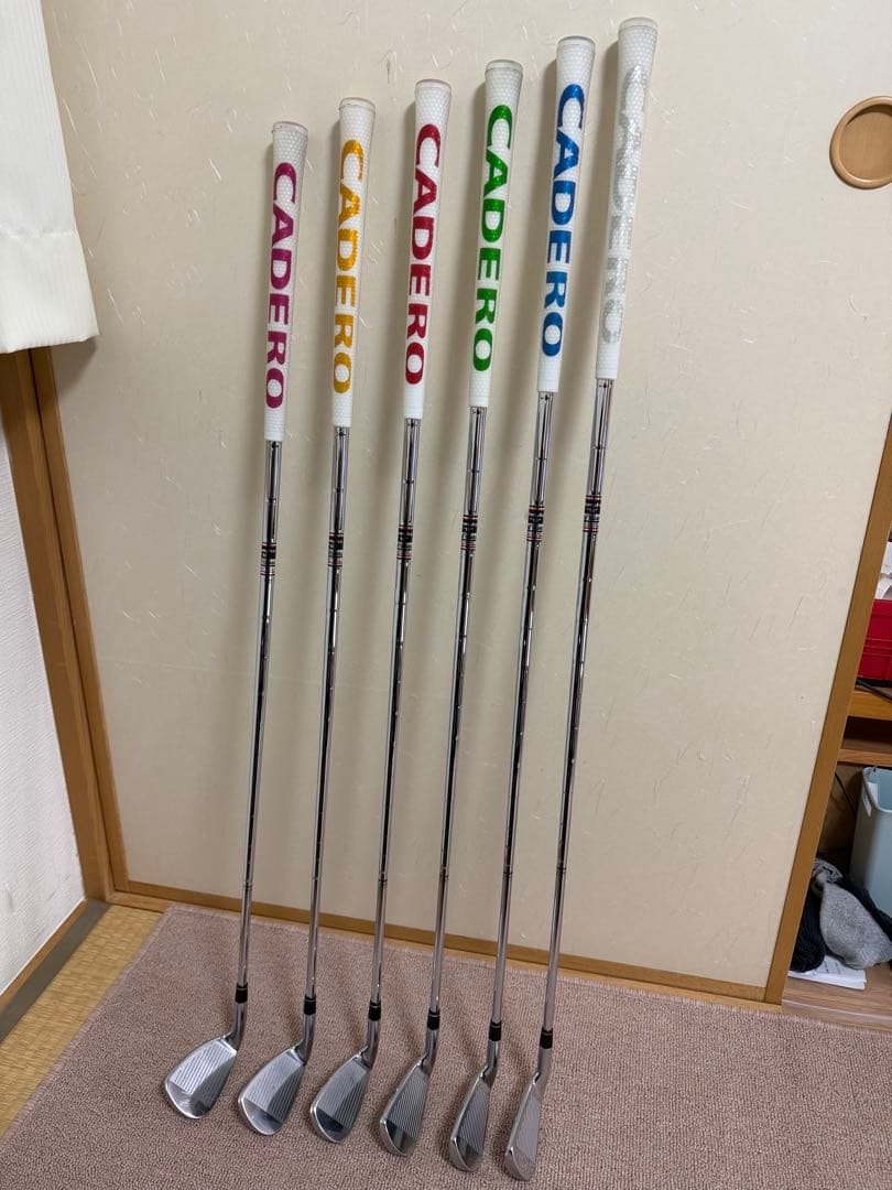 値下！！キャロウェイ　レガシー アイアンセット 5-9 PW 6本　カデロ付き
