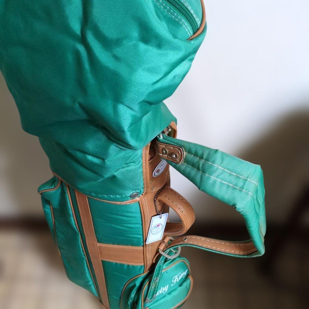 レディース ゴルフバッグ グリーン　↘