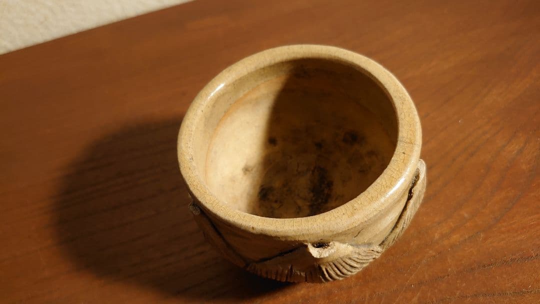 黄瀬戸　香炉　蔵出し　１客