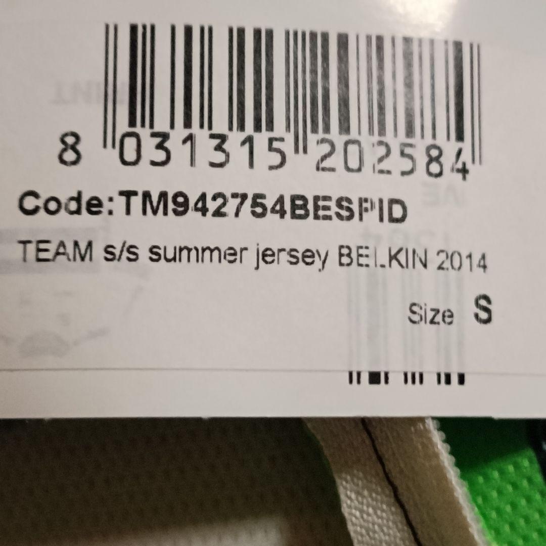 支給品　belkin ProCyclingTeam　サイクルジャージ　ベルキン