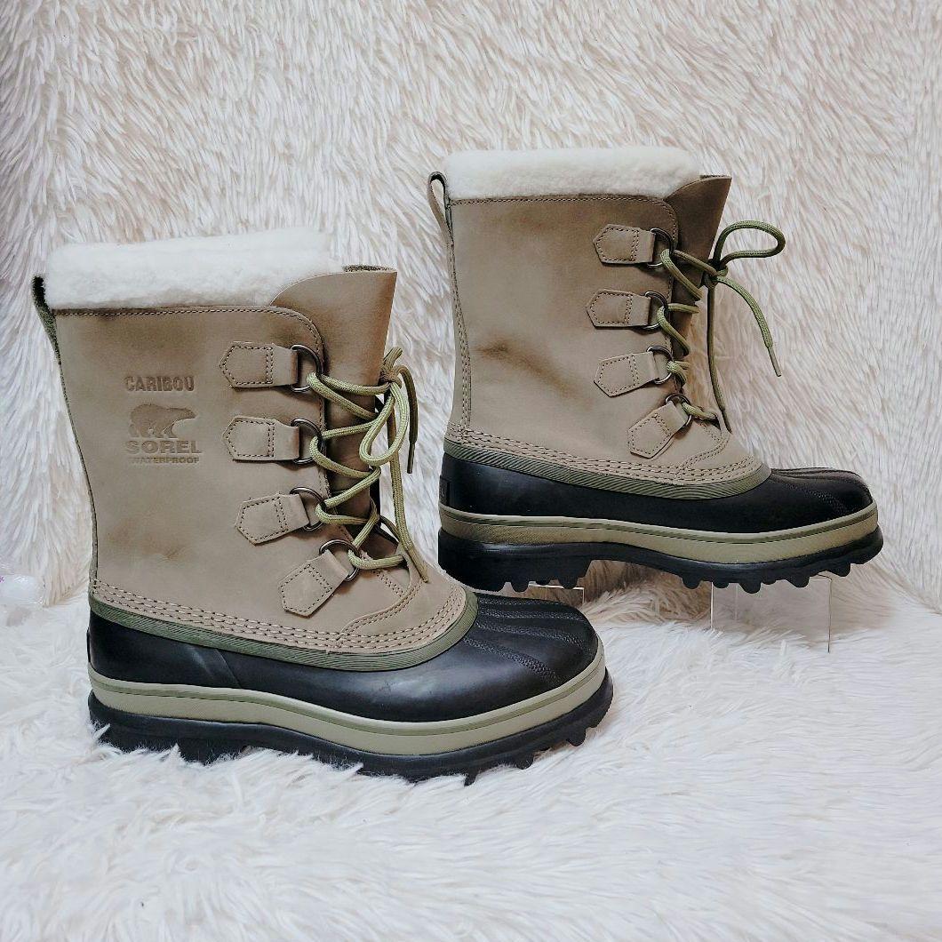 未使用 タグ付✨SOREL/ソレル CARIBOU スノーブーツ 防水