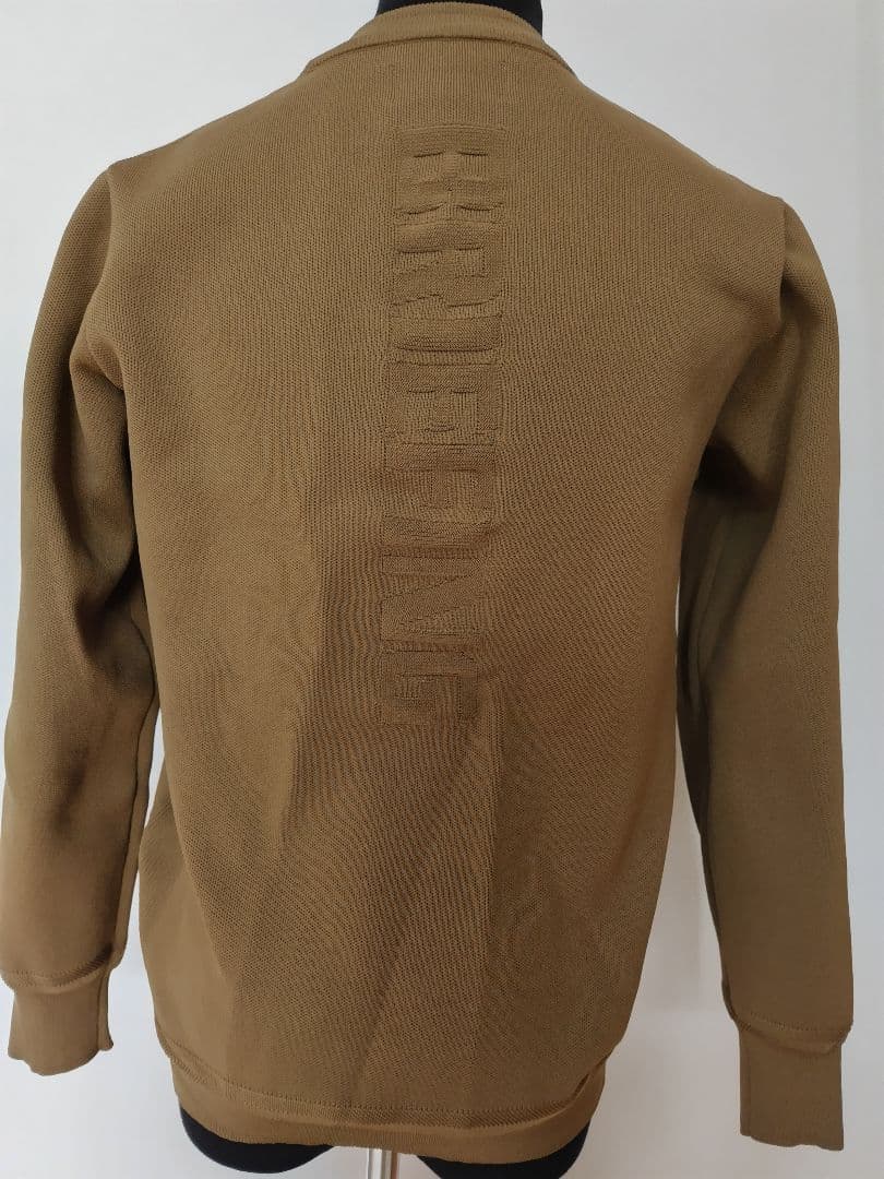 BRIEFING レディースゴルフウェア　クルーネックニット　キャメル　Mサイズ