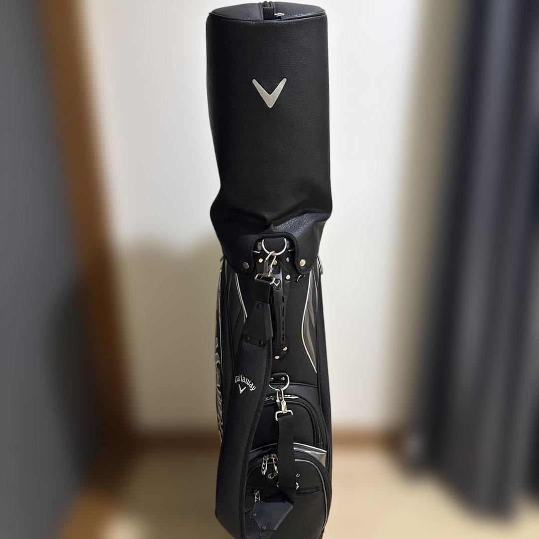 キャロウェイ　キャディーバック Exia JM ブラック×シルバー 9.5型