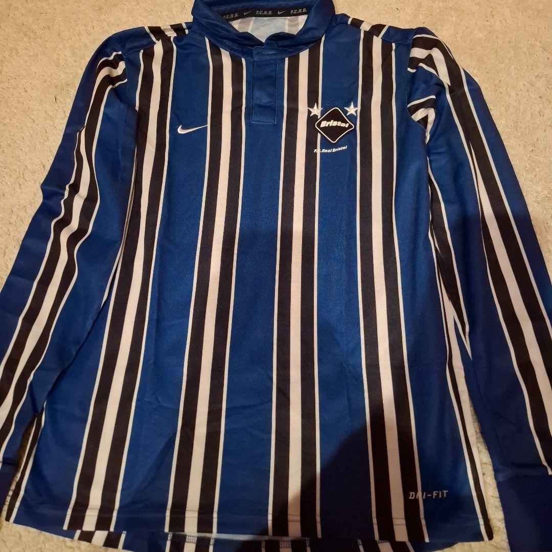 Nike F.C.Real Bristolゲームシャツ M ストライプ