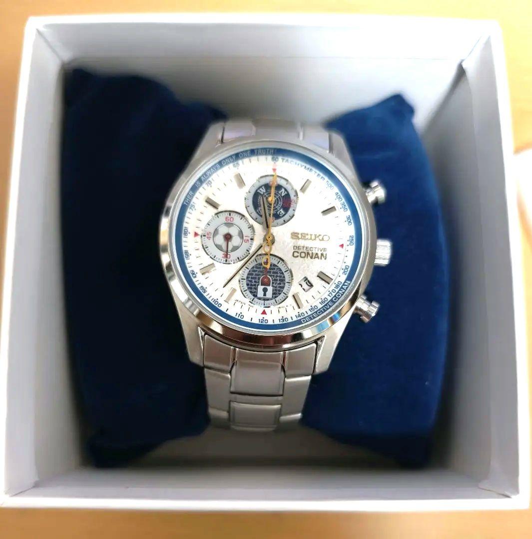 SEIKO　クロノグラフ　名探偵コナンコラボモデル