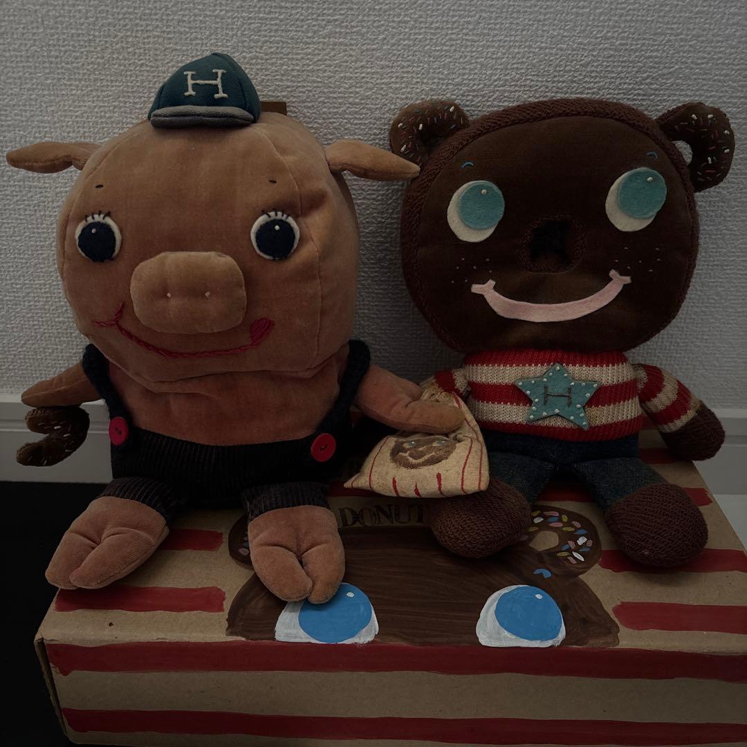 HYSTERIC GLAMOURドーナツベア縫いぐるみ二体