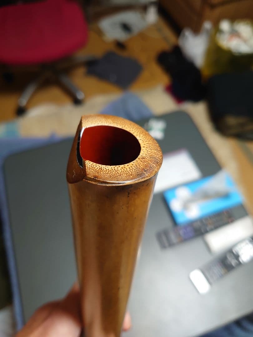 尺八本体 竹製 約75cm