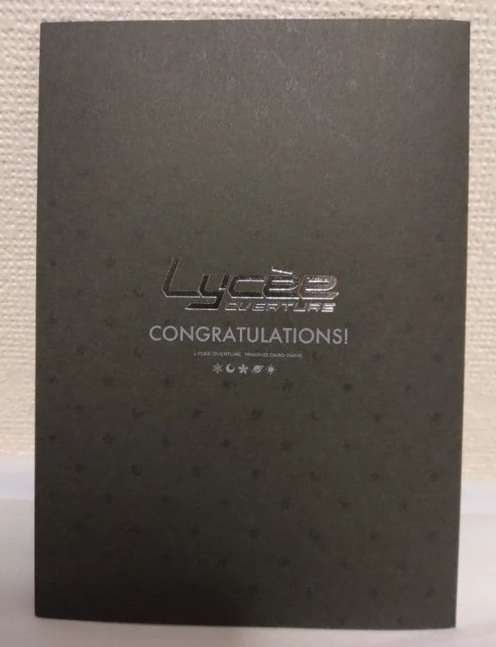 Lycee リセ 朝霞 汐 声優直筆サインカード 月野きいろ