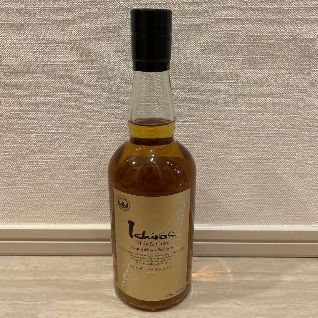 【新品未開封】イチローズモルト&グレーン JAL ファースト/ビジネス機内限定