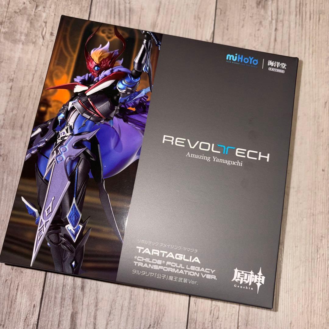 原神 タルタリヤ 公子 アメイジングヤマグチ 魔王武装Ver. 可動フィギュア