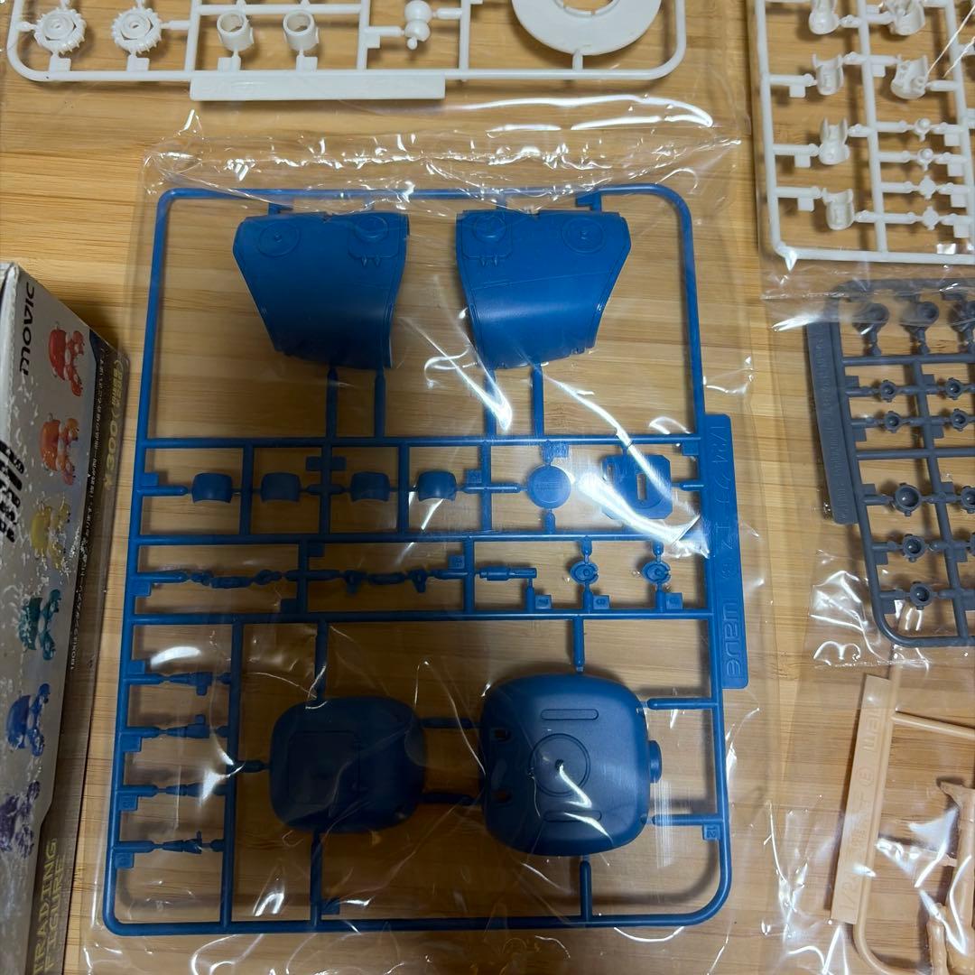 攻穀機動隊　トレーディングフィギュアとプラモデルセット