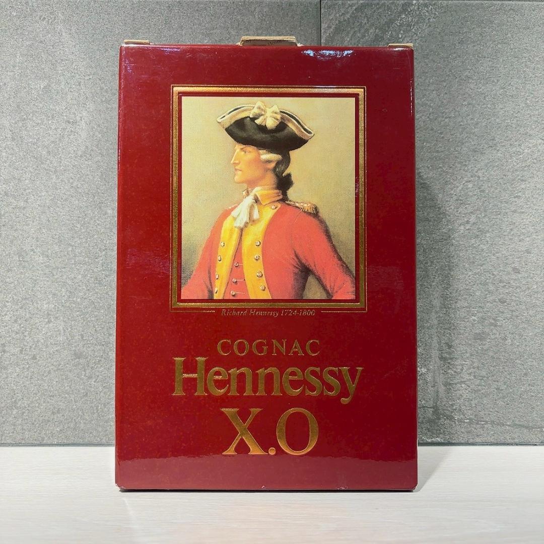 【限定値下げ！】未開栓 　ヘネシーXO　金キャップ　グリーンボトル　古酒