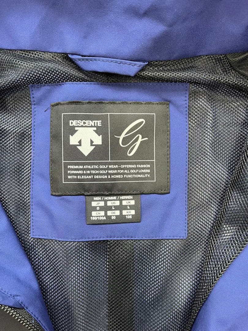 デサントゴルフ　メンズレインウェア　☆  サイズＯ/Ｌ