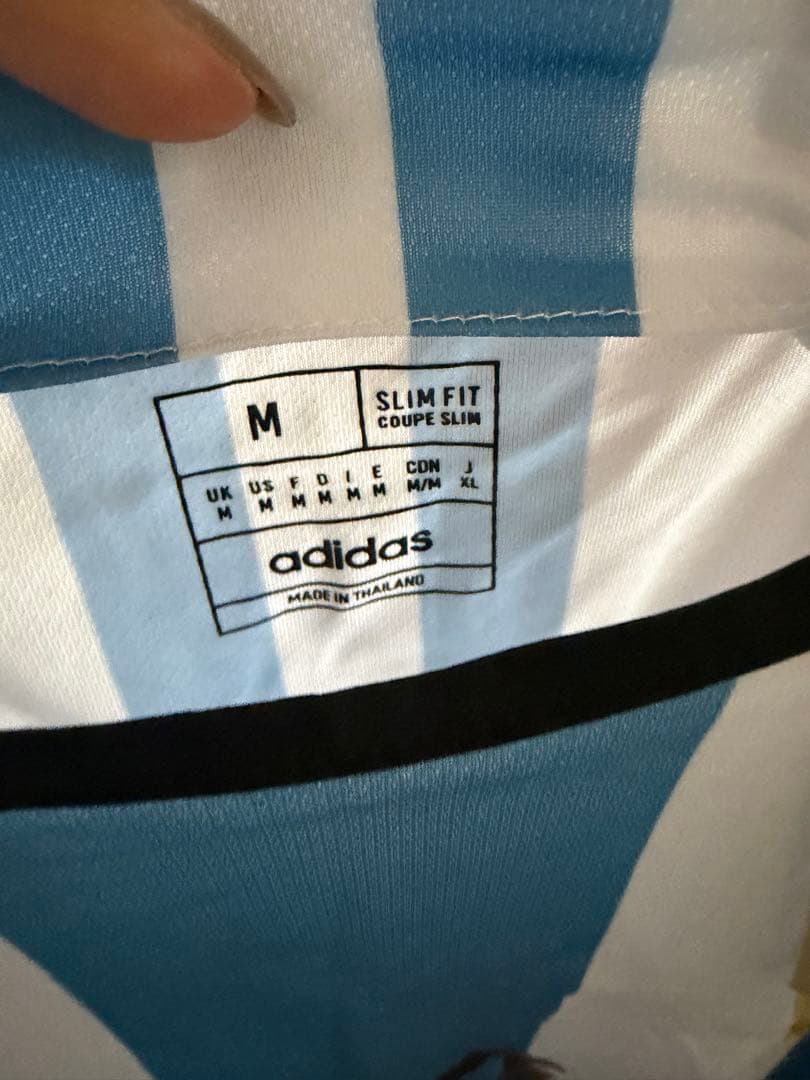 当日発送　2022 W杯ファイナル アルゼンチン代表 メッシ ユニフォーム