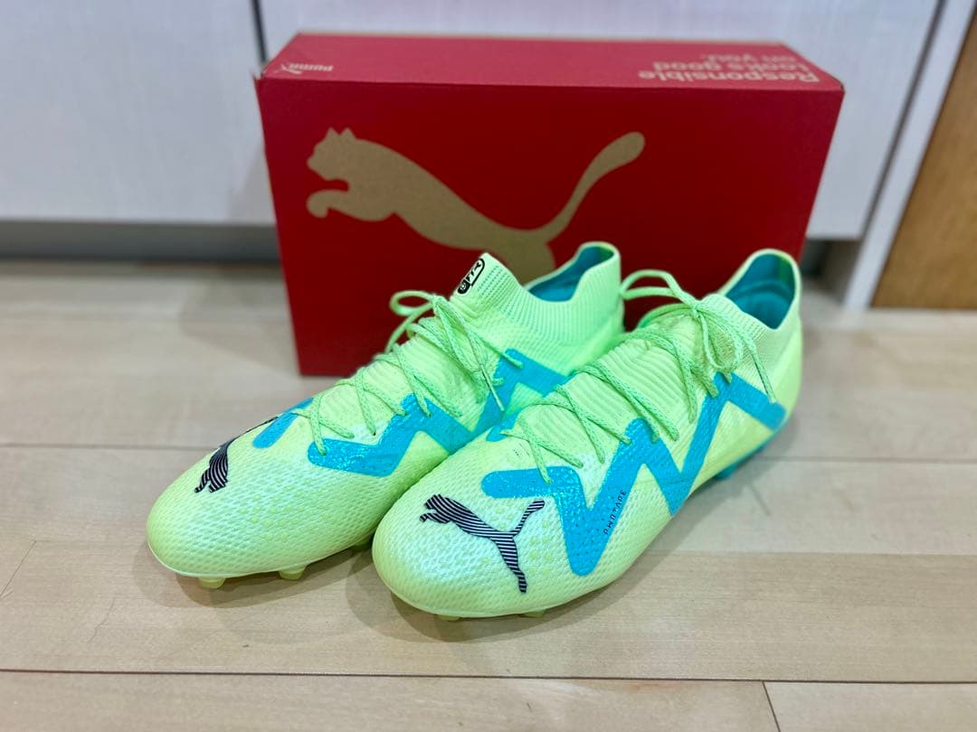 【プーマ】 サッカースパイク フューチャー アルティメット HG/AG イエロー