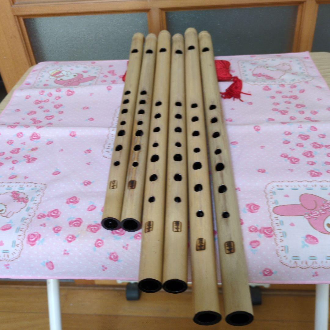 miyako篠笛五本半調子・六本半調子・九本半調子ドレミ調（道中）各二管