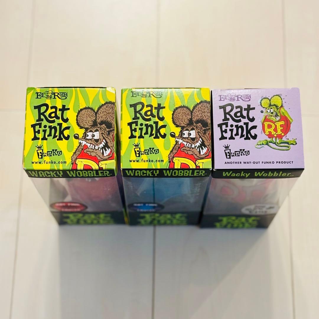 Rat Fink Wacky Wobbler 3体セット 限定版