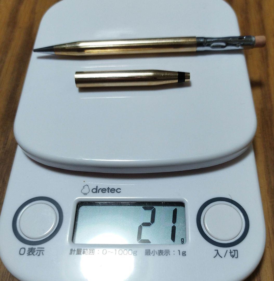 CROSS シャープペン　クラシックセンチュリー　金無垢　14K