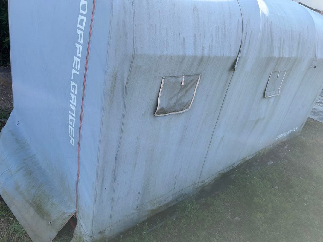 ①ドッペルギャンガー バイクガレージテントと支柱パーツ①～③まで購入ください