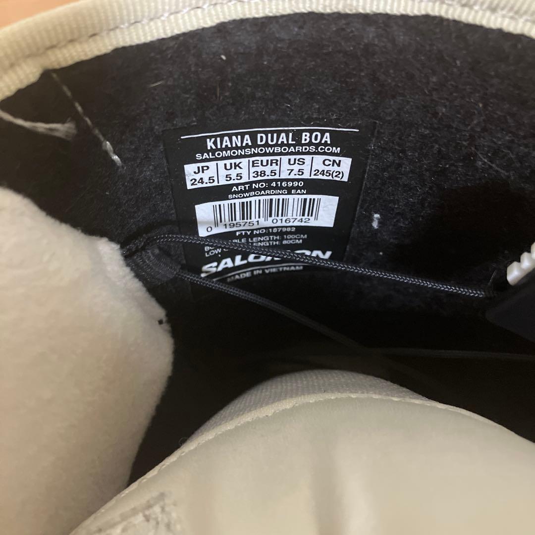 SALOMON Kiana Dual Boa スノーボードブーツ　24.5cm