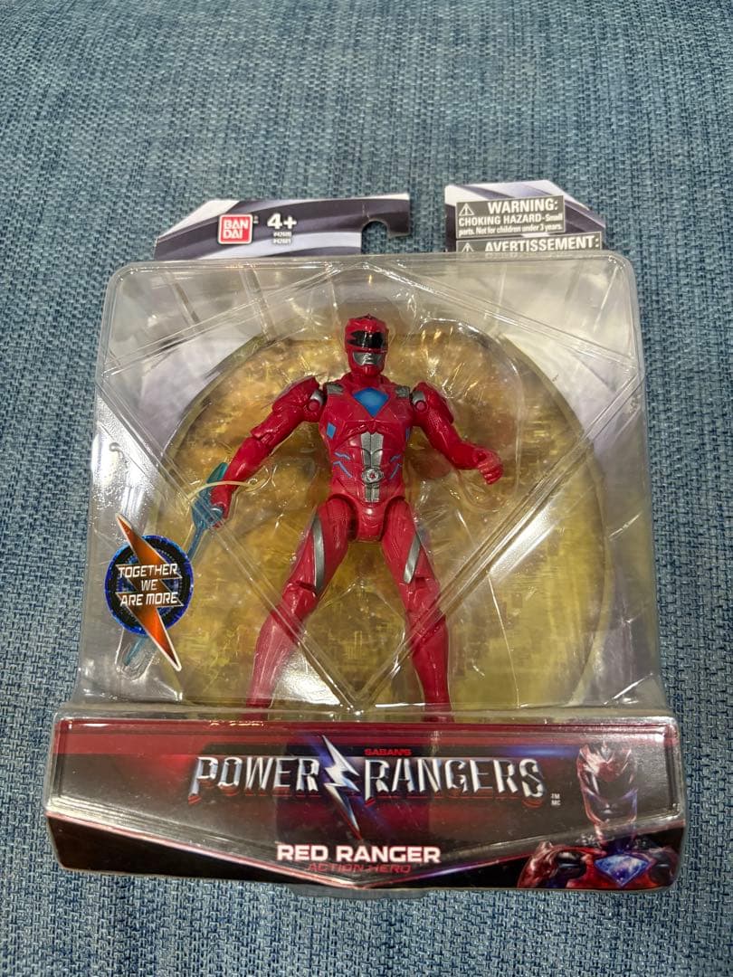 戦隊　バンダイ パワーレンジャー レッドレンジャー フィギュア