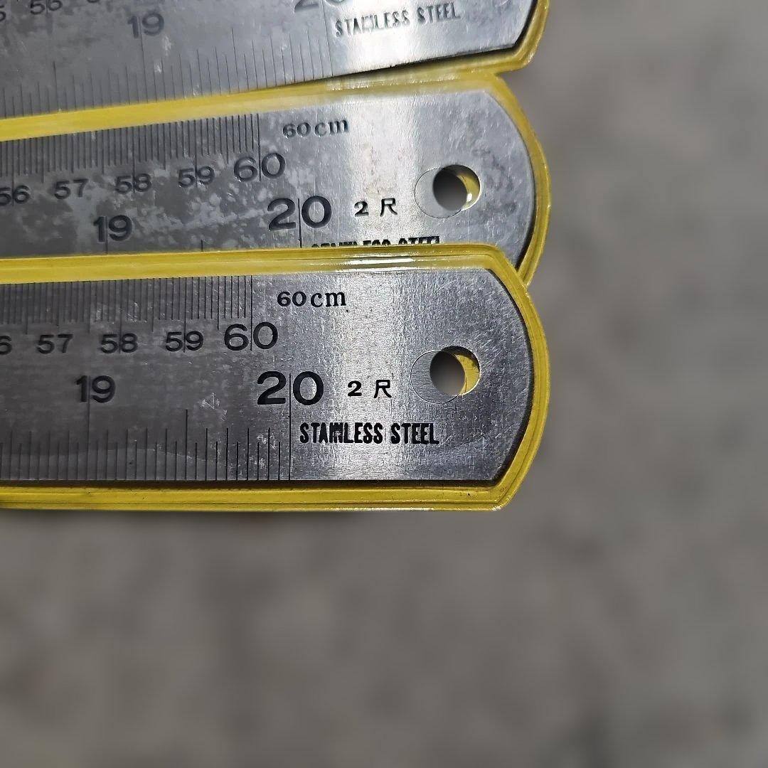 ステンレス製定規 60cm