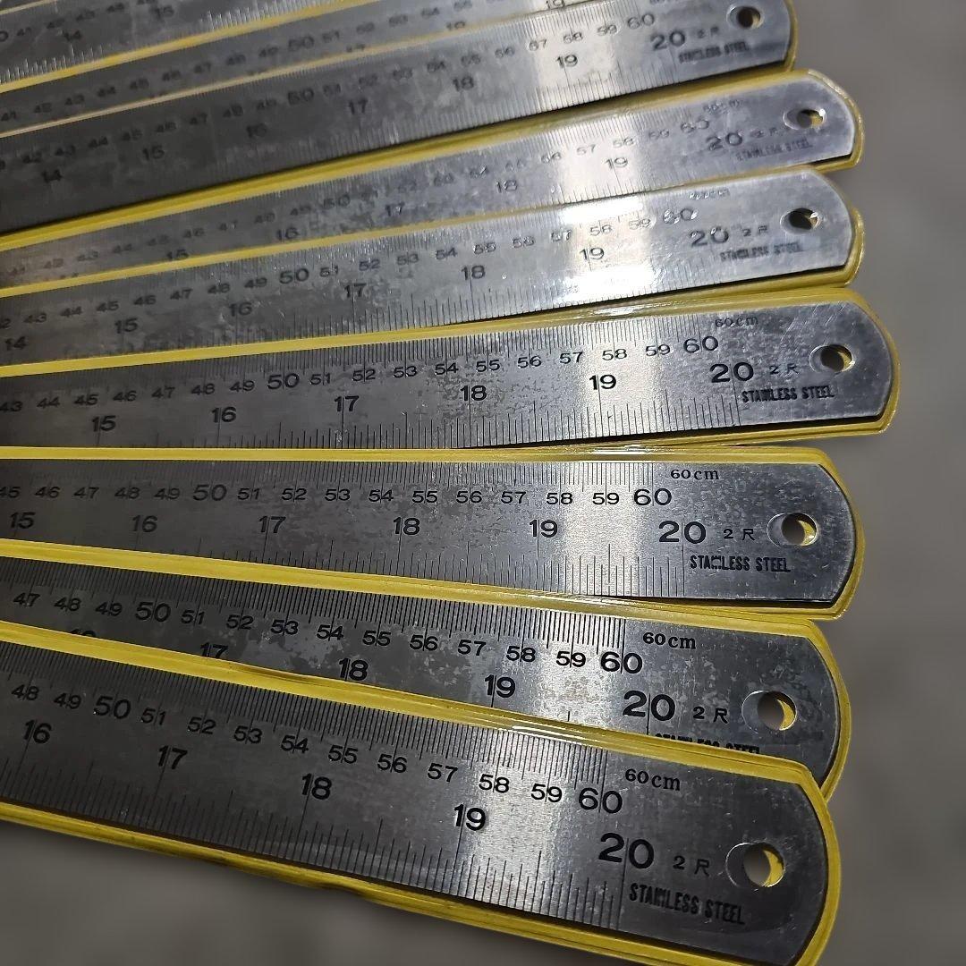 ステンレス製定規 60cm