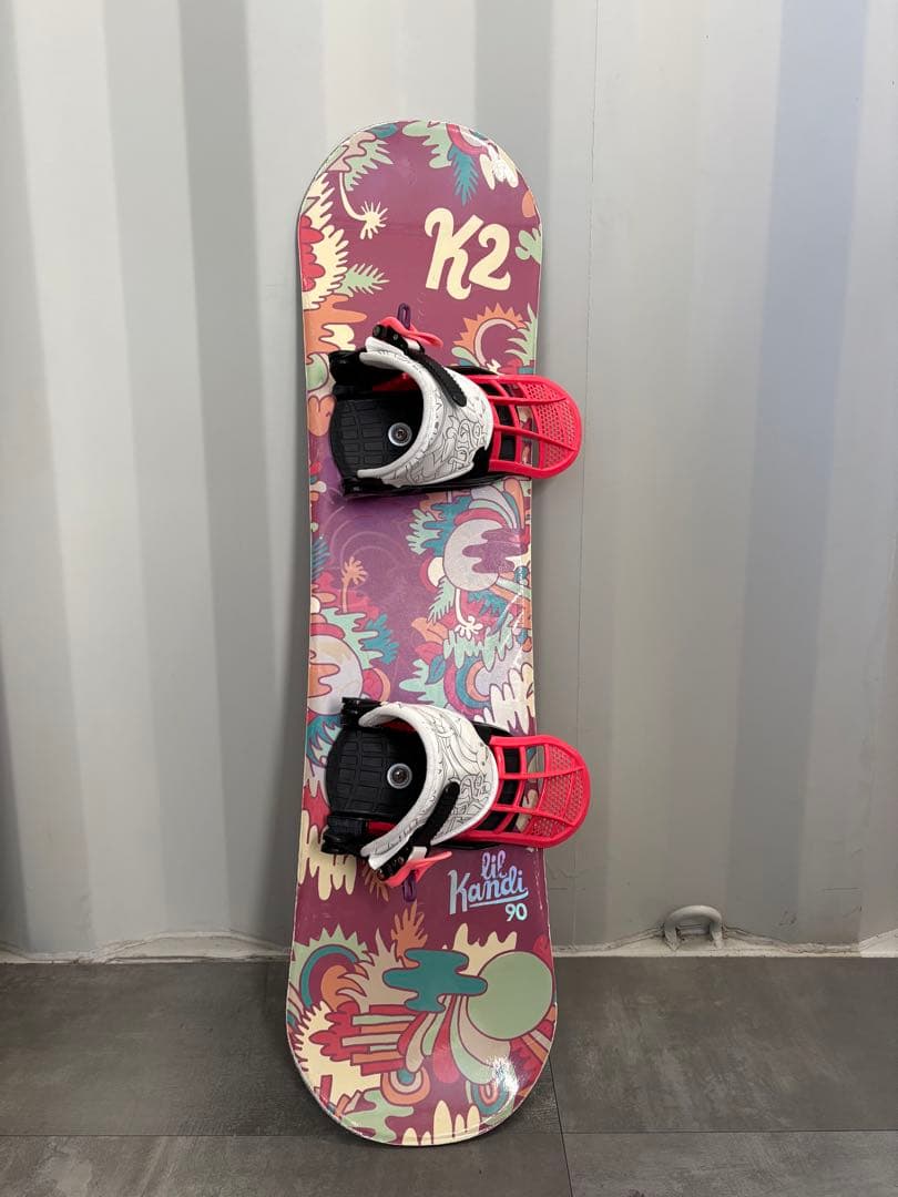 K2 Kandi 90 スノーボード ビンディング付き
