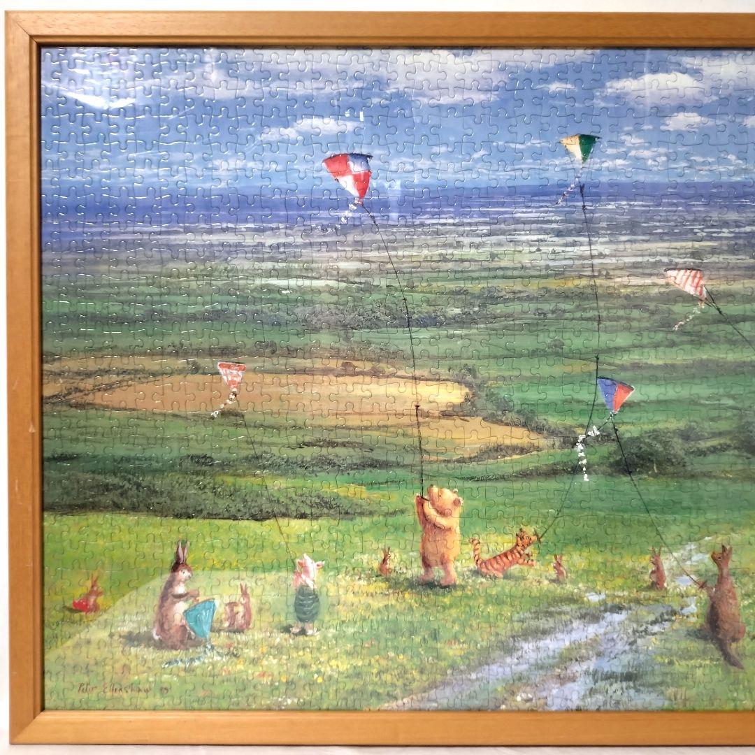 完成品　希少　クラシックプー　ジグソーパズル　1000ピース　くまのプーさん