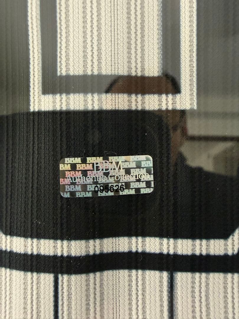 BBM 千葉ロッテ　鳥谷敬　直筆サイン　ユニフォーム　額付き