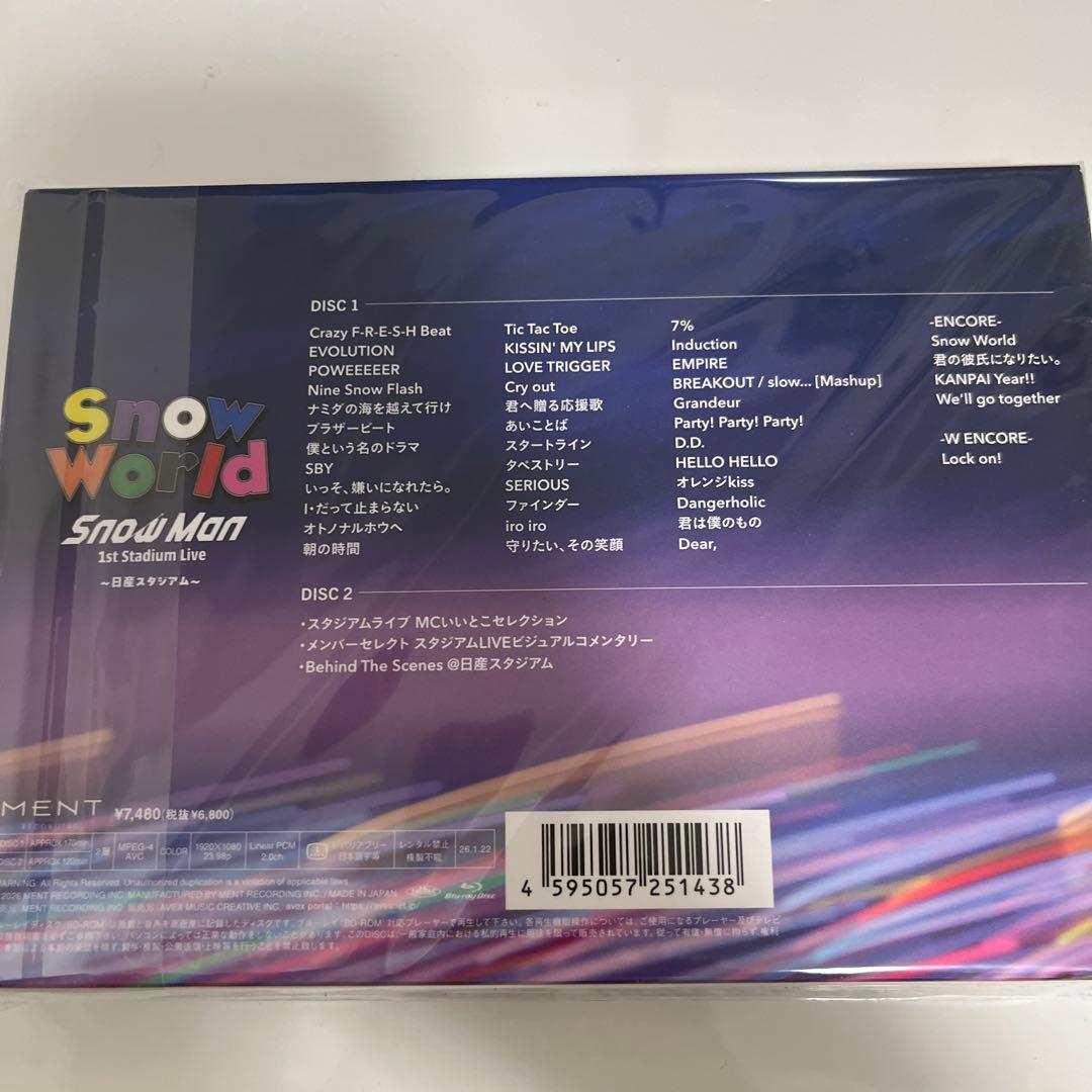  Man 日産スタジアム Blu-ray  World