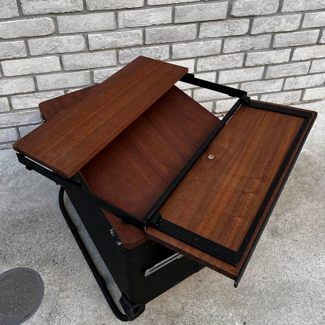 シェルコン50 ウォールナット天板2種類 レッグ付き