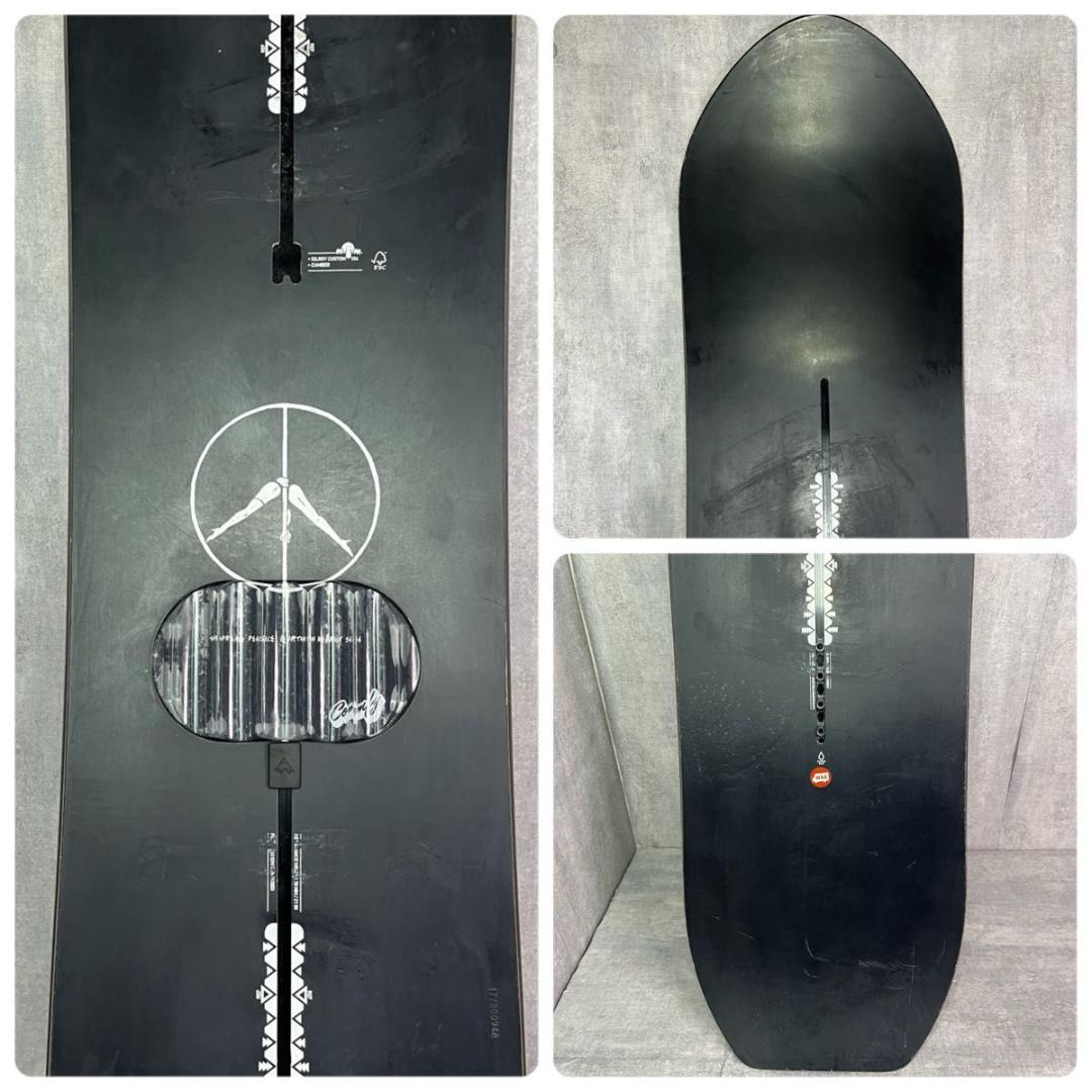 バートン KILROY CUSTOM 154cm メンズスノーボード 3点セット