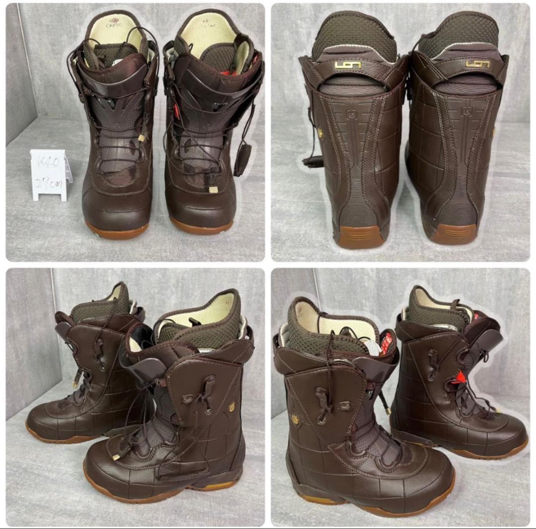 バートン KILROY CUSTOM 154cm メンズスノーボード 3点セット