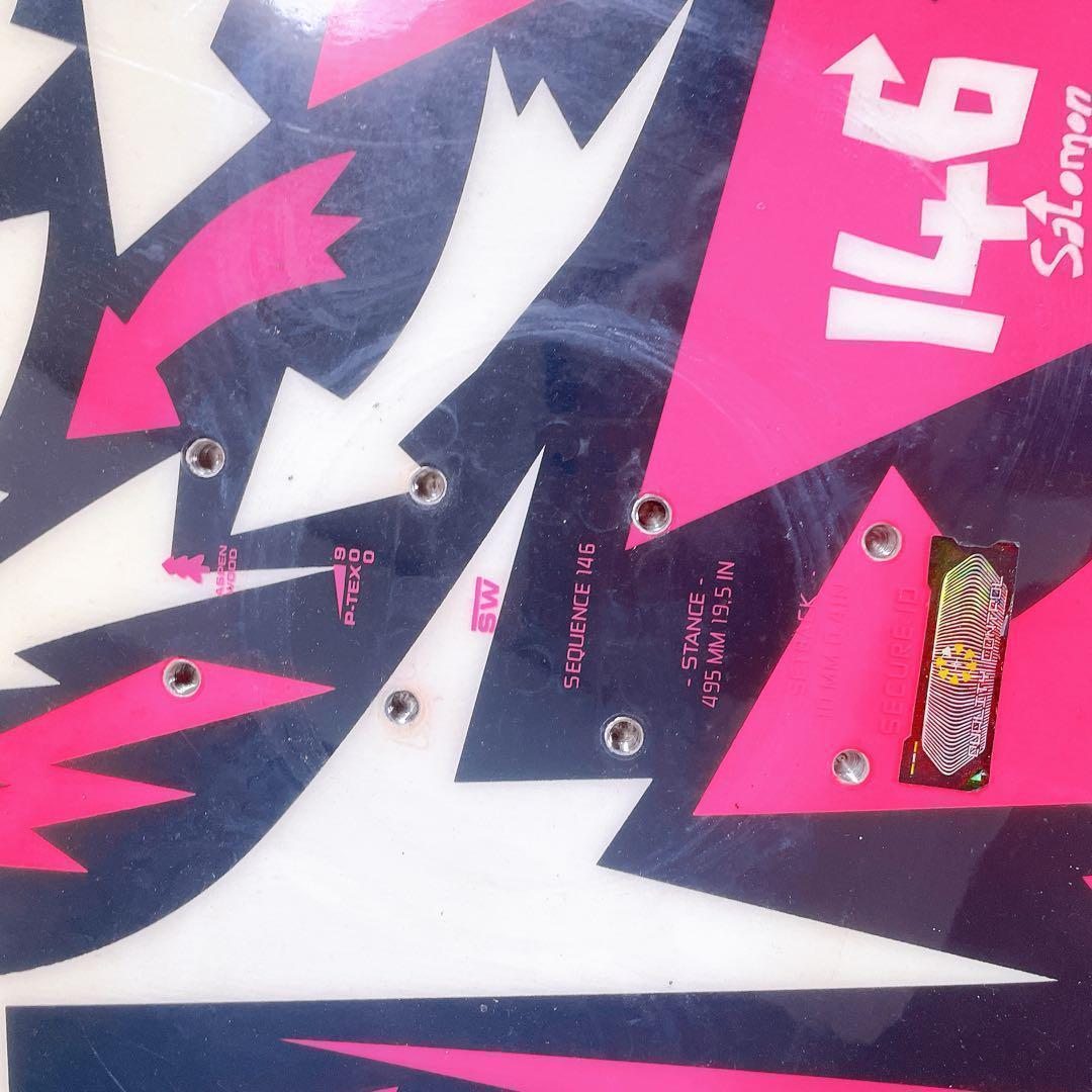 salomon スノーボード 146cm 傷あり