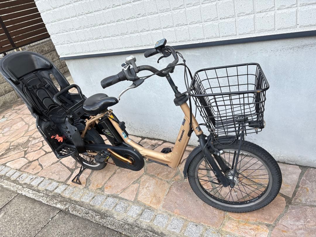 Panasonic 電動アシスト自転車（子供乗せ付き）／千葉市引取限定