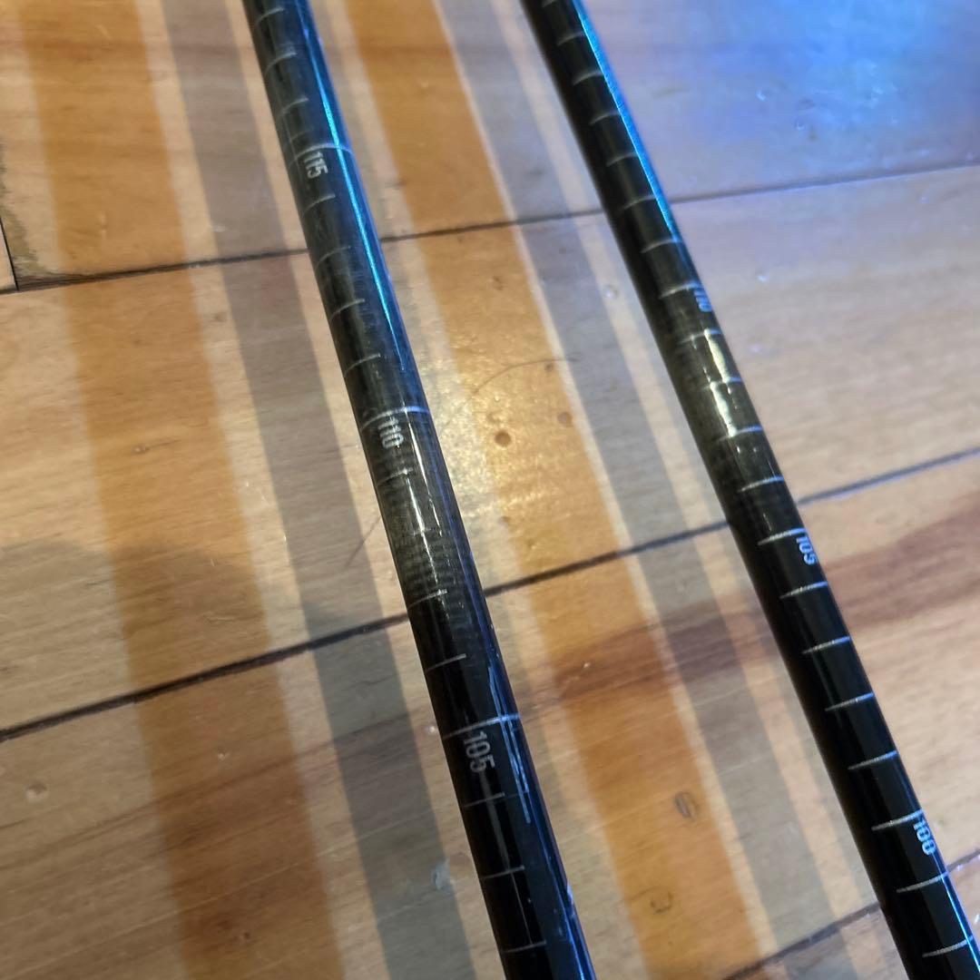 SINANO スキー ストック 伸縮式