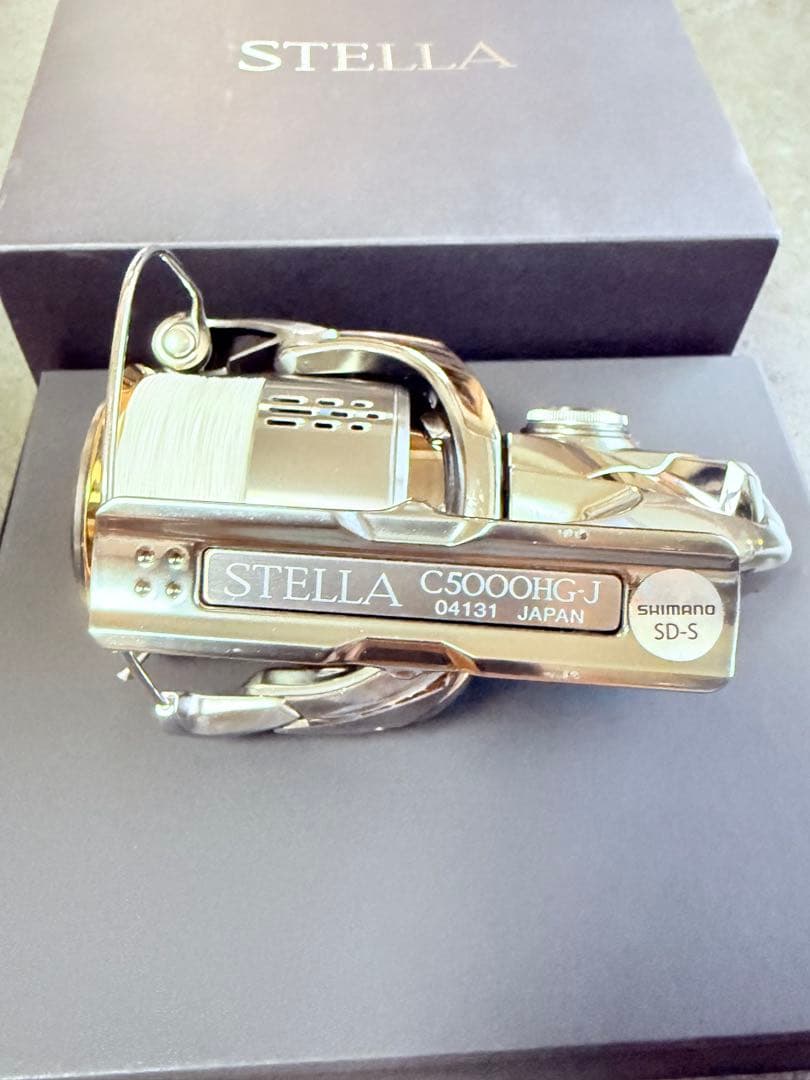 写真追加　シマノ18ステラC5000HG 夢屋スプール付