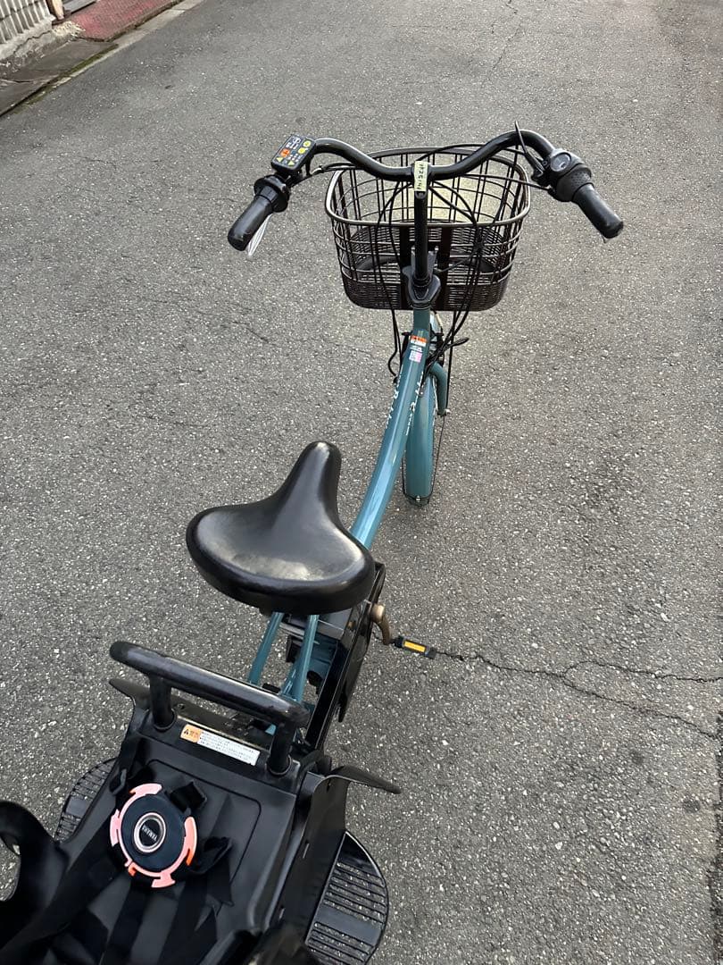 人気な車種　ヤマハパスバビー　子供乗せシート付き　20インチ電動アシスト自転車