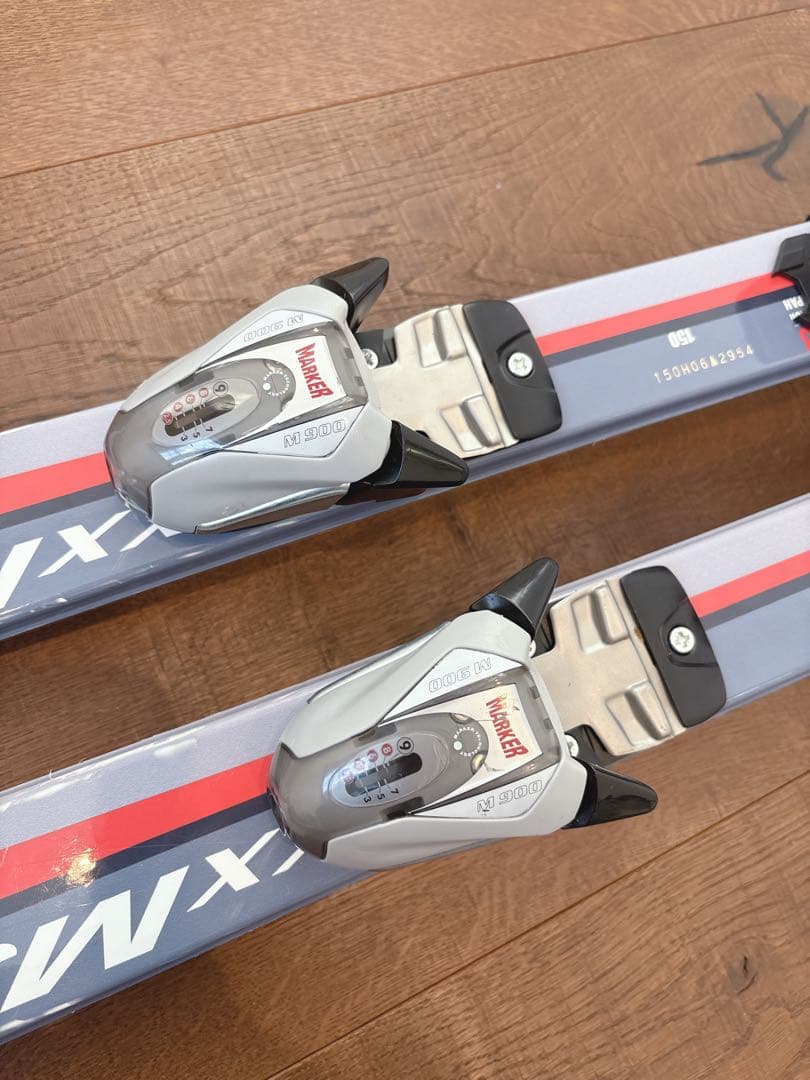 スキーセット　スキー板150cm・ブーツ25.5cm・ストック100cmセット