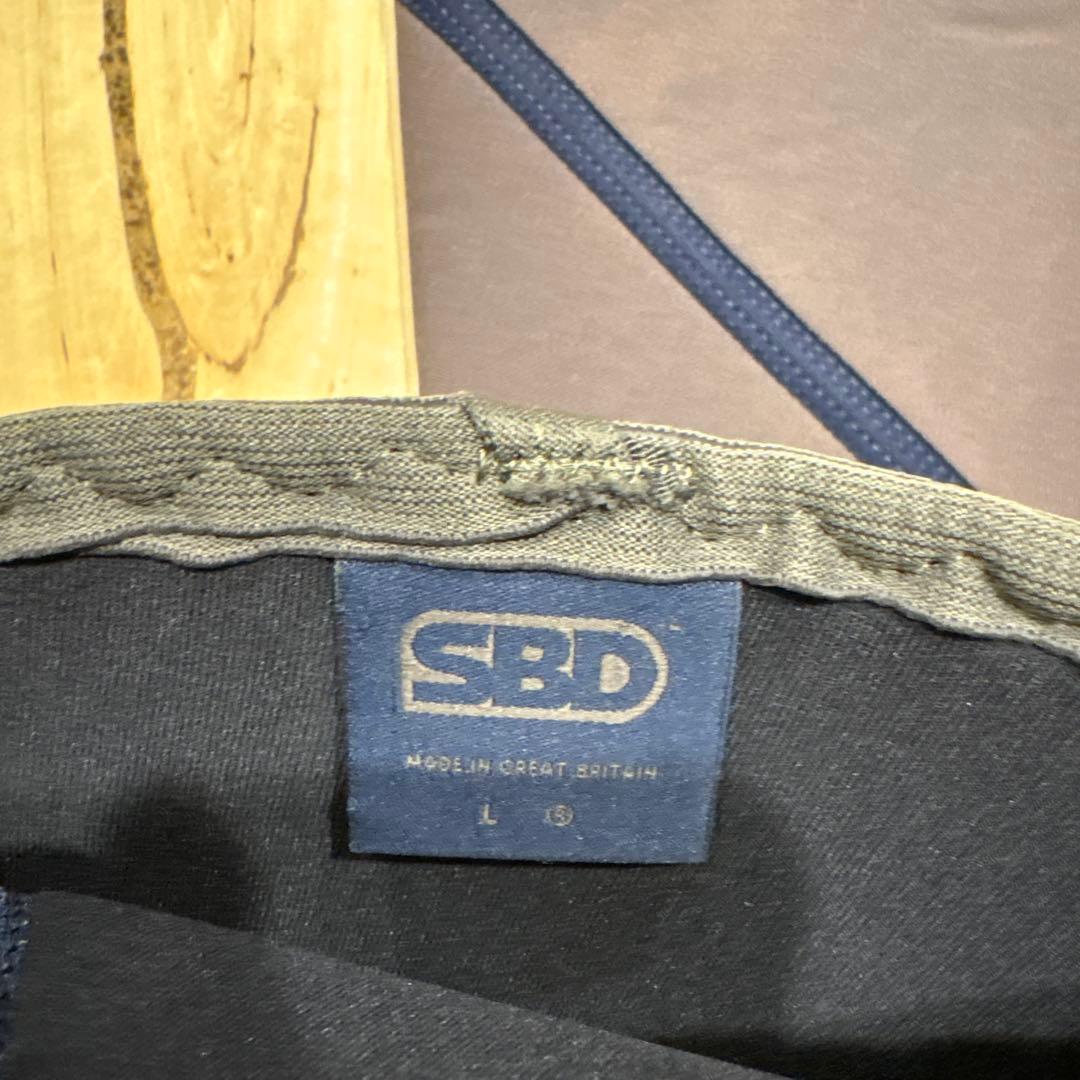 SBDニースリーブ Lサイズ グレーxネイビー