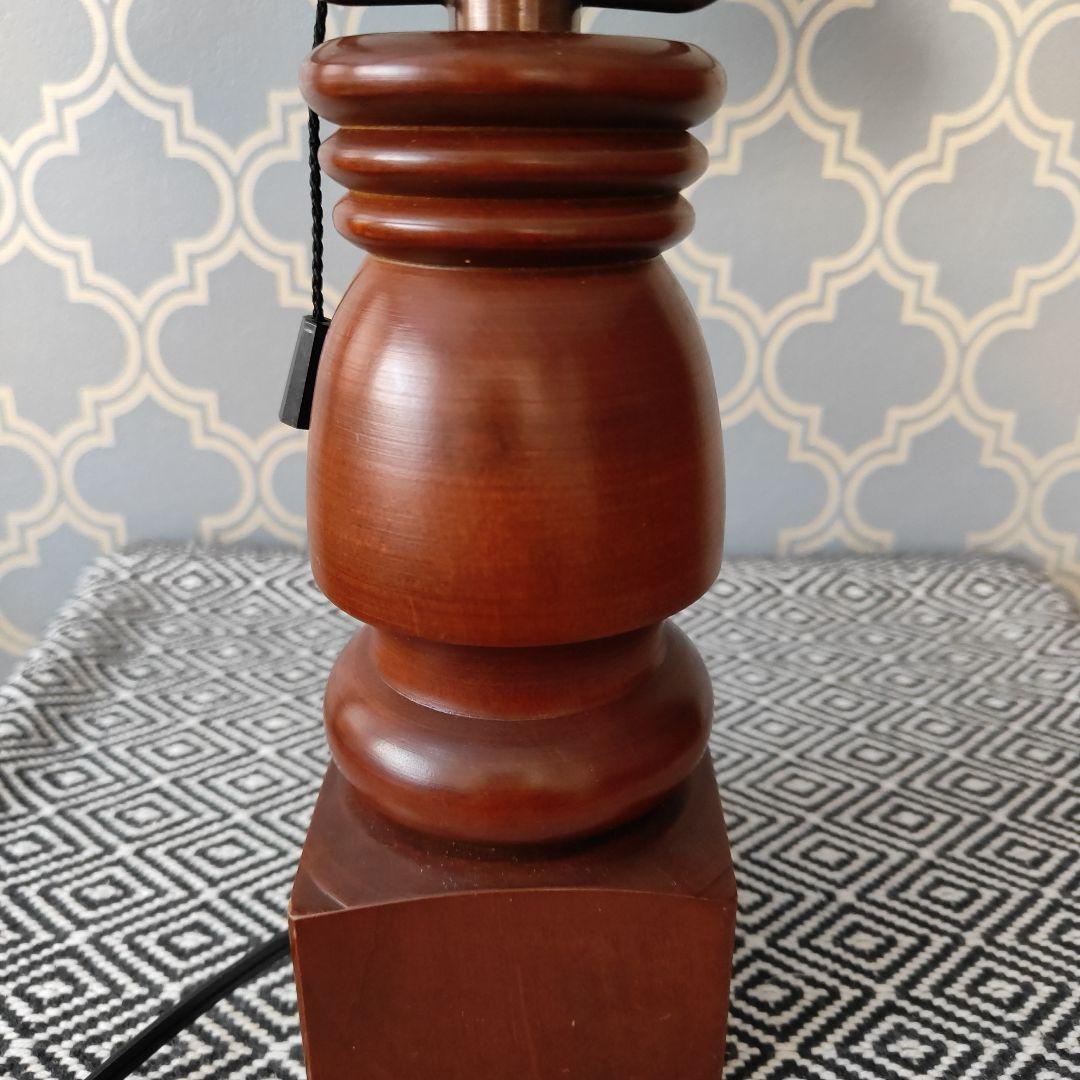 美品　レア北海道民芸家具店　レトロなアンティークランプ