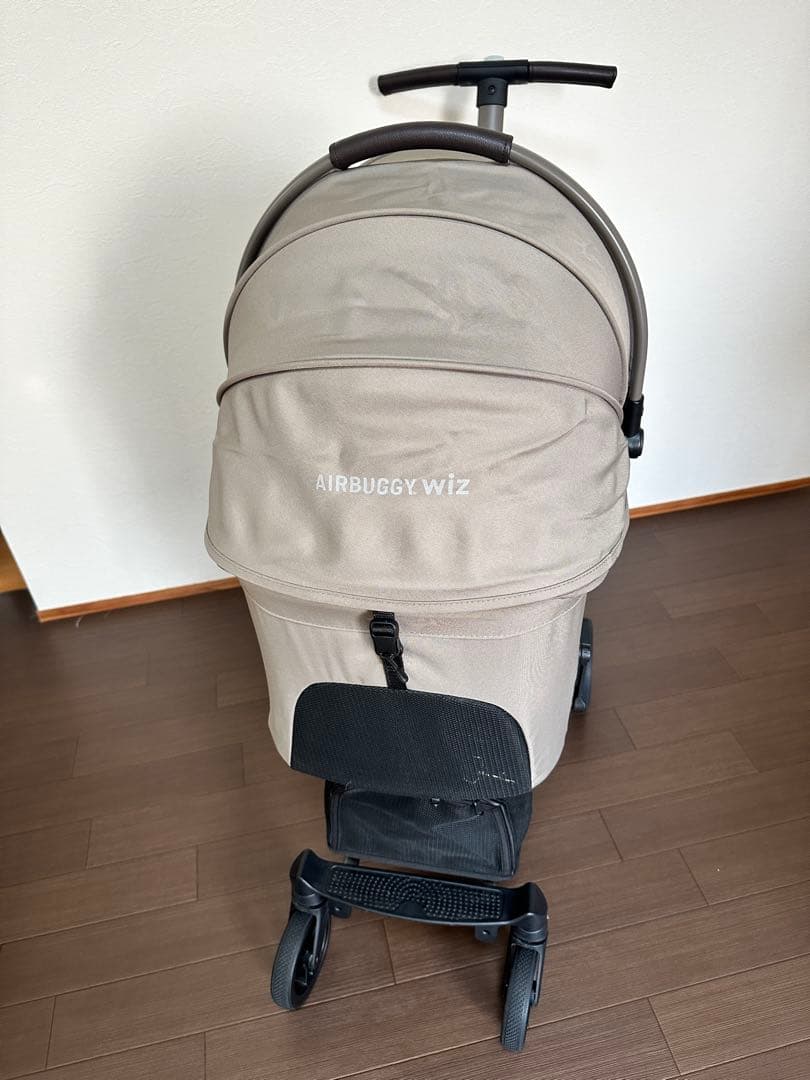 AIRBUGGY フィットウィズX ペットカート　レインカバー付