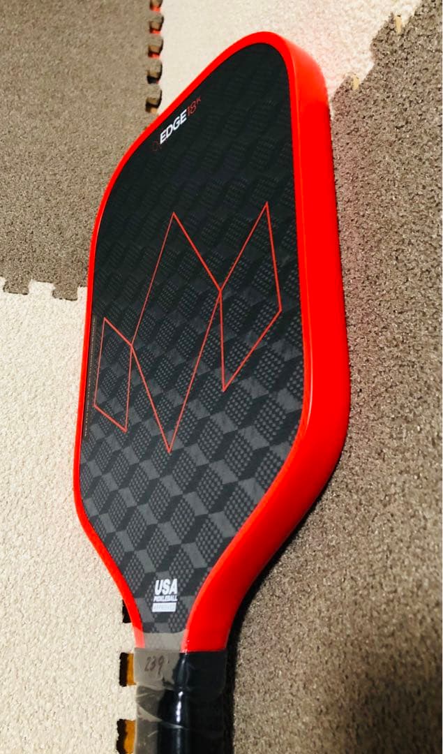 Edge 18K POWER PRO ピックルボール パドル 16mm 242g