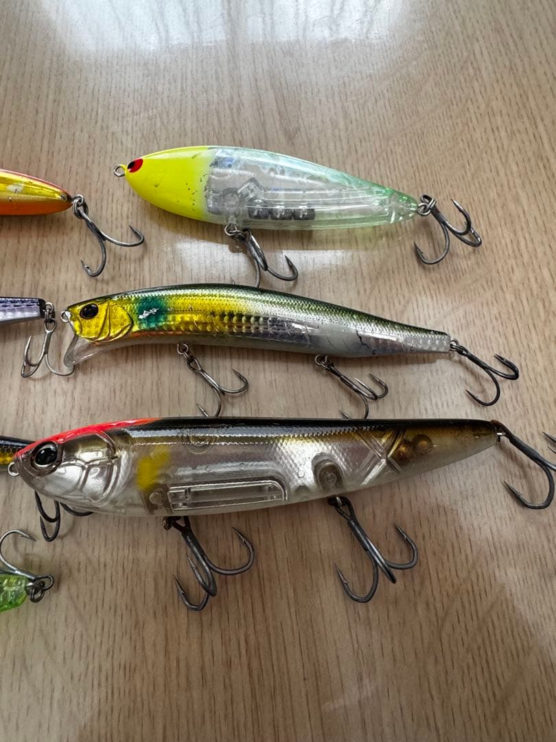 ビックベイト　ルアーセット ケース付き　シーバスルアー